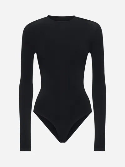BALENCIAGA BLACK JERSEY SEAMLESS BODY