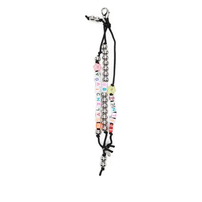Balenciaga Black Keyrings & Chains Women In Multi