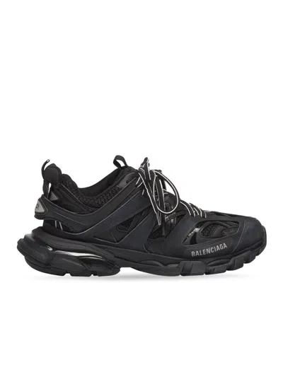 BALENCIAGA BLACK LACE UP SNEAKERS