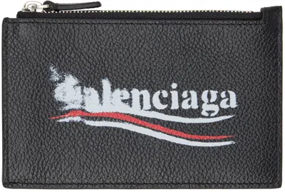 Balenciaga Black Large Cash Cardholder