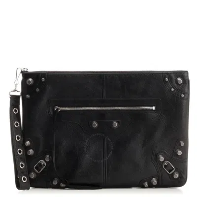 Balenciaga Black Le Cagole Large Pouch