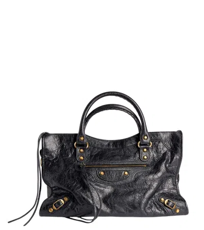 Balenciaga Women Black Le City Medium Tote