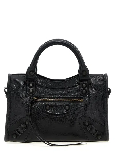 Balenciaga Black Le City Mini Satchel
