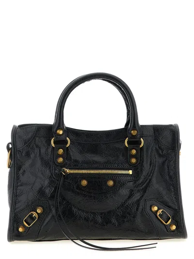 Balenciaga Black Le City Small Satchel