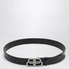 Balenciaga Bb Large Belt In Black