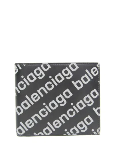 Balenciaga Black Leather Bi-fold Wallet (authentic Pre-loved)