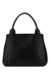 Balenciaga Structured Xs Handbag In Navy In Black