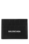Balenciaga Cash Card Holder In Black