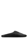 Balenciaga Château Mule Flat In Black