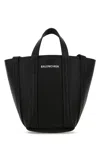 Balenciaga Black Leather Everyday Xs Handbag In Black