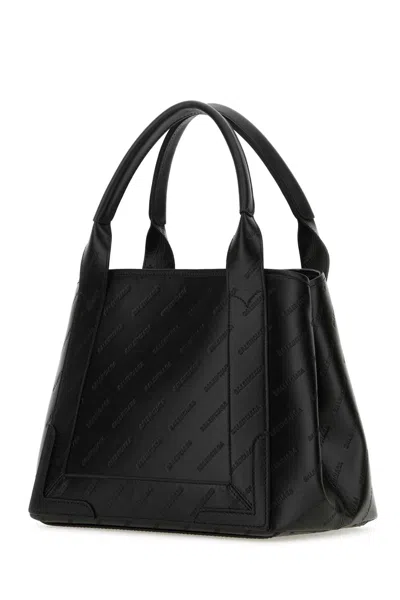 Balenciaga Black Leather Handbag