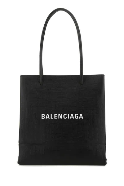 Balenciaga Black Leather Handbag