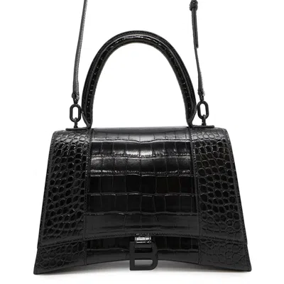 Pre-owned Balenciaga Black Leather Handbag Shoulder Bag ()