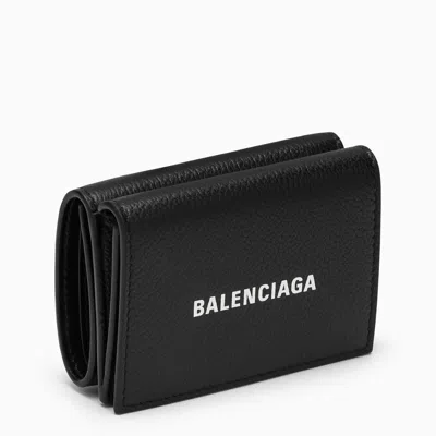 Balenciaga Wallet With Print In Black