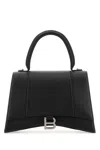Balenciaga Hourglass Handbag With Structured Silhouette And Top Handle In 1000