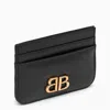 Balenciaga Logo-plaque Leather Cardholder