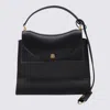 Balenciaga Black Leather Nano M Top Handle Bag In Black