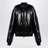Balenciaga Ostrich-effect Bomber Jacket