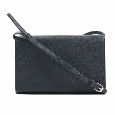 Pre-owned Balenciaga Black Leather Pouch Shoulder Bag ()