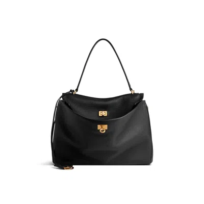 Balenciaga Small Rodeo Bag For Women In Black