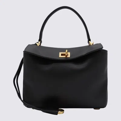 Balenciaga Black Leather Rodeo Mini Top Handle Bag