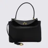 Balenciaga Medium Rodeo Bag With Antique Gold Hardware In Black
