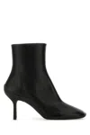 Balenciaga Stivaletti Shibuya 80 In Pelle Nera   Donna In Black
