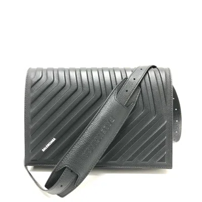 Pre-owned Balenciaga Black Leather Shoulder Bag ()