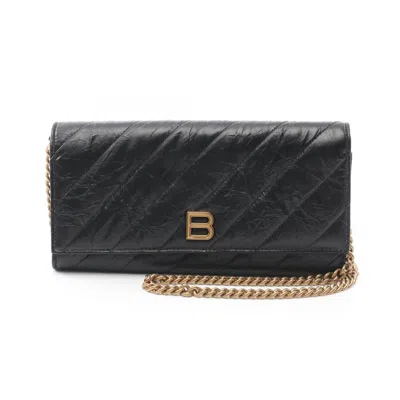 Pre-owned Balenciaga Black Leather Shoulder Bag ()