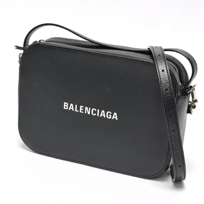 Pre-owned Balenciaga Black Leather Shoulder Bag ()