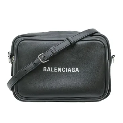 Pre-owned Balenciaga Black Leather Shoulder Bag Sling Bag ()