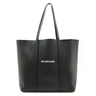 Pre-owned Balenciaga Black Leather Shoulder Bag Tote Bag ()