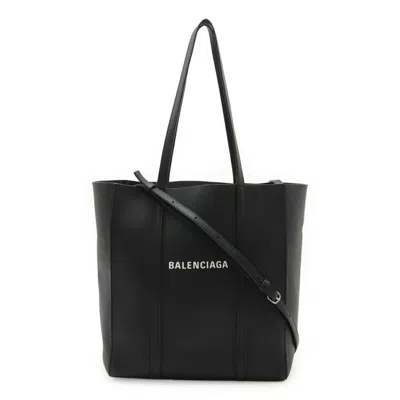 Pre-owned Balenciaga Black Leather Shoulder Bag Tote Bag ()