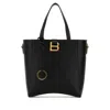 Balenciaga Black Leather Small Hourglass Handbag In Black