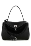 Balenciaga Rodeo Small Grained Leather Top-handle Bag In Black