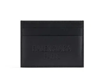 Balenciaga Black Leather Wallet