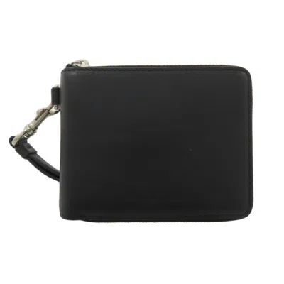 Pre-owned Balenciaga Black Leather Wallet (bi-fold) ()