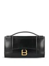 Balenciaga Women Horglss Poch Leather Handbag