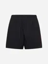 Balenciaga Rainbow Logo Elastic Waist Mesh Swim Shorts