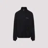 Balenciaga Oversized Windbreaker Jacket In Black