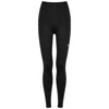 Balenciaga Women Leggings With Logo In Black