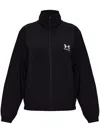 Balenciaga Under Armour Hooded Windbreaker Jacket Black In Black