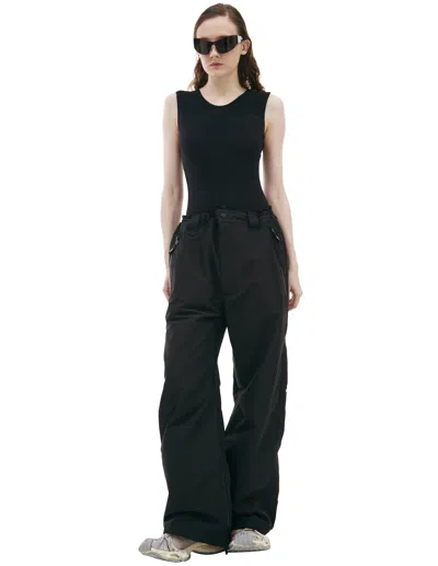 Balenciaga Black Logo Trousers
