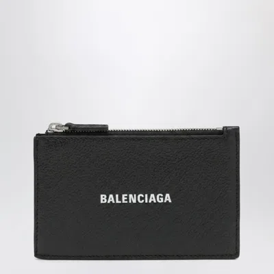 Balenciaga Black Long Card Holder