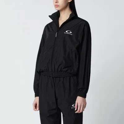 Balenciaga Black Loop Sports Icon Zip Jacket