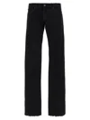 Balenciaga Fitted Low Waist Pants In Black
