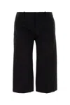 Balenciaga Capri Pant Made From Lyocell Fabric In Black