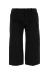Balenciaga Capri Pant Made From Lyocell Fabric In Black