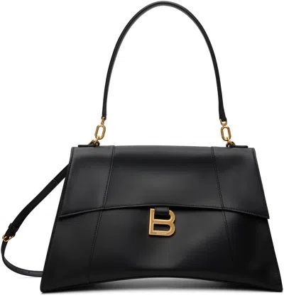Balenciaga Black Medium Hourglass Bag
