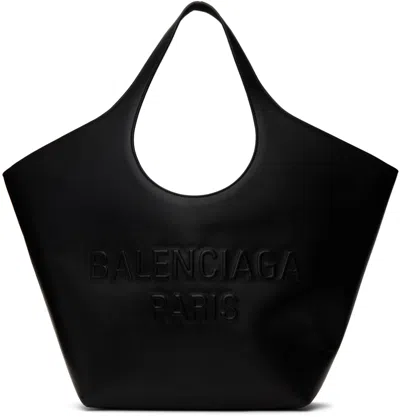 Balenciaga Black Medium Mary-kate Tote In 1000 Black